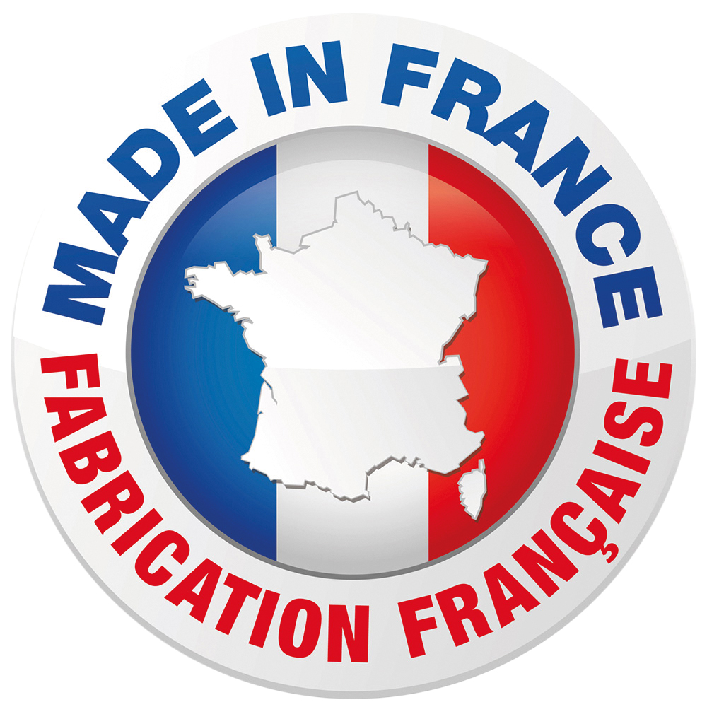 logo made in france fabrication française piscine et spa